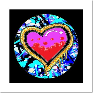 love Heart Art by LowEndGraphics Posters and Art